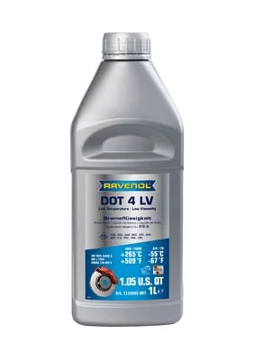 Жидкость тормозная RAVENOL 1л 1350605001