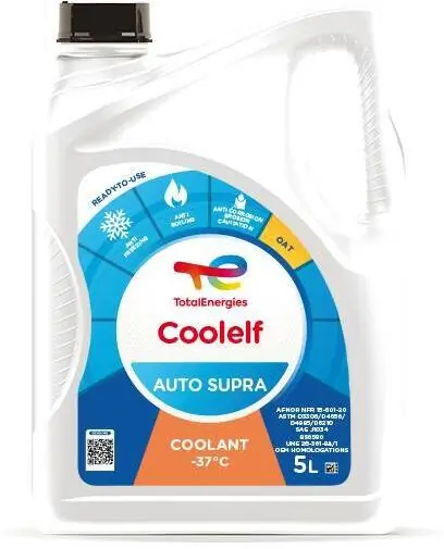 Coolelf auto supra -37c (5л) охлажд. жидкость TOTAL 213660