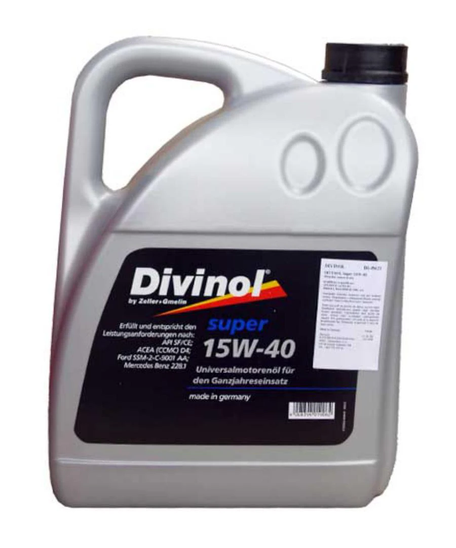Масло моторное DIVINOL SUPER 15W-40 5л 49623-K007