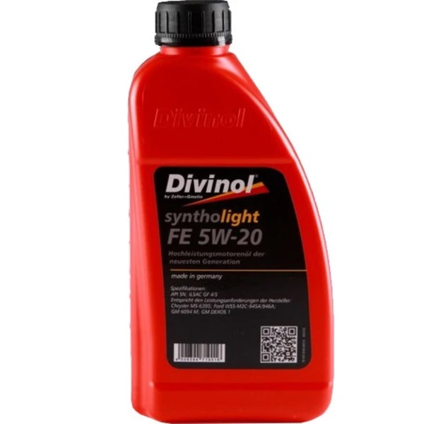 Масло моторное DIVINOL SYNTHOLIGHT 5W-20 5л 49370-K007