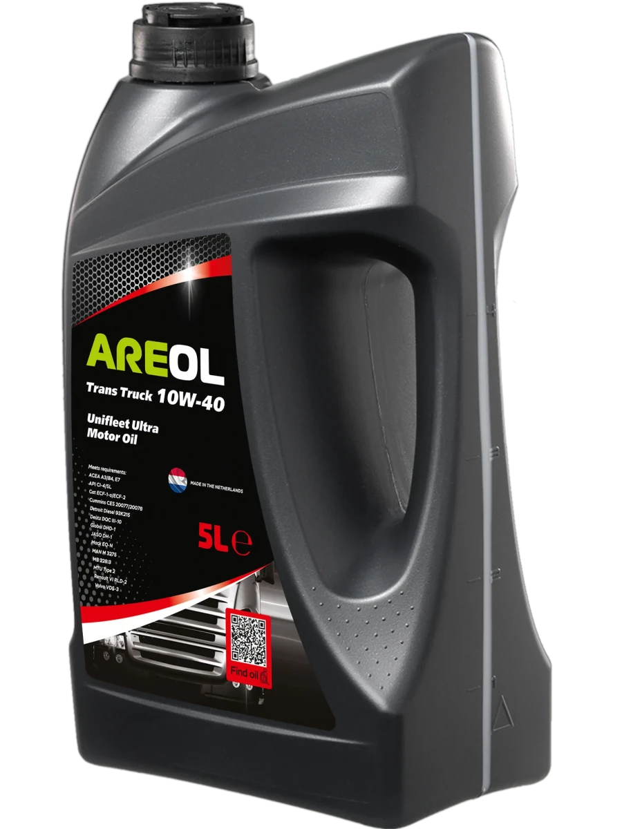 Изображение Масло моторное AREOL TRANS TRUCK 10W-40 5л 10W40AR052 Масло моторное AREOL TRANS TRUCK 10W-40 5л 10W40AR052