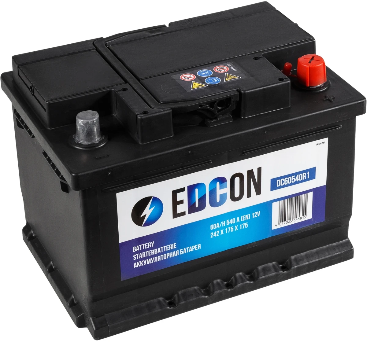 Изображение Аккумулятор EDCON DC60540R1 Аккумулятор EDCON DC60540R1