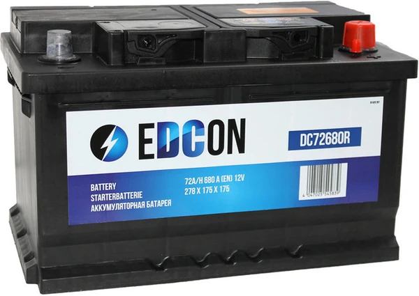 Изображение Аккумулятор EDCON DC72680R Аккумулятор EDCON DC72680R