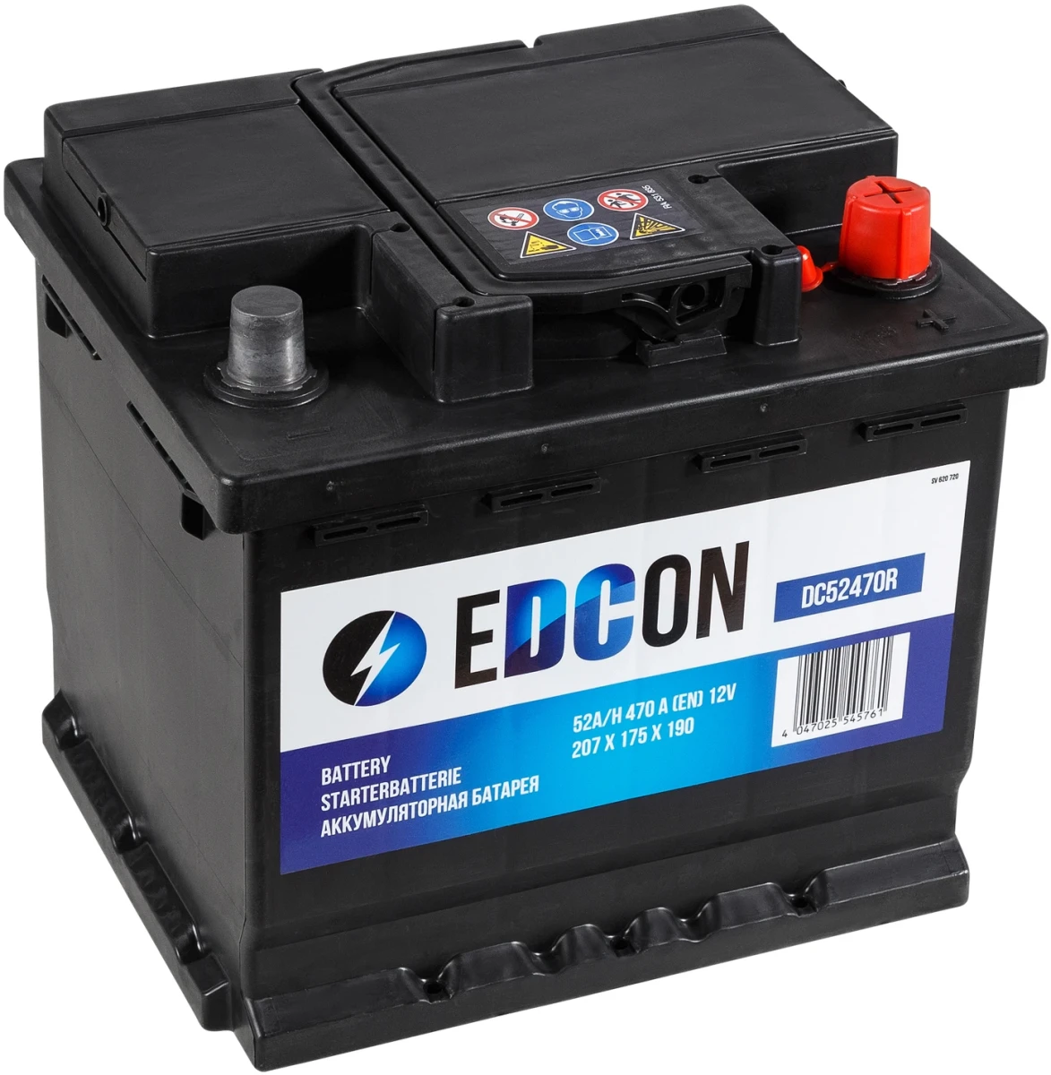 Изображение Аккумулятор EDCON DC52470R Аккумулятор EDCON DC52470R