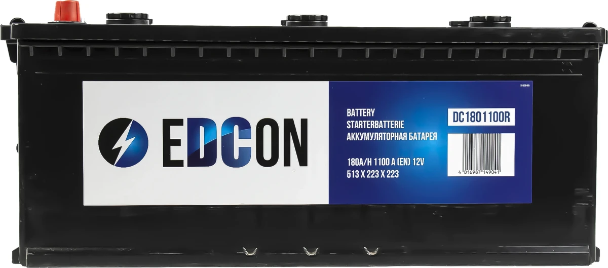 Изображение Аккумулятор EDCON DC1801100R Аккумулятор EDCON DC1801100R