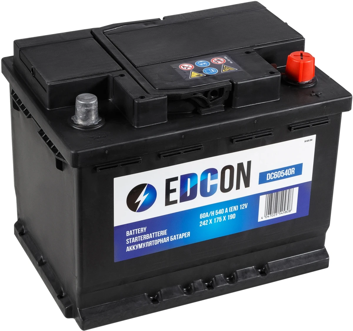 Изображение Аккумулятор EDCON DC60540R Аккумулятор EDCON DC60540R