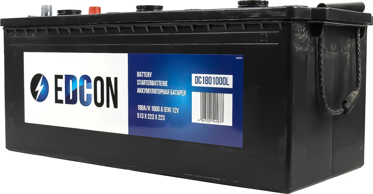 Изображение Аккумулятор EDCON DC1801000L Аккумулятор EDCON DC1801000L