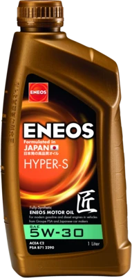 Масло моторное ENEOS HYPER-S 5W-30 1л EU0034401N
