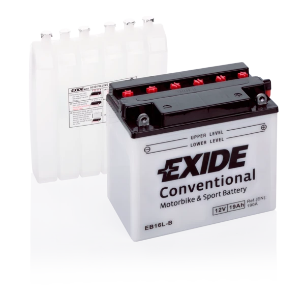 Изображение Стартерная аккумуляторная батарея EXIDE EB16L-B Стартерная аккумуляторная батарея EXIDE EB16L-B