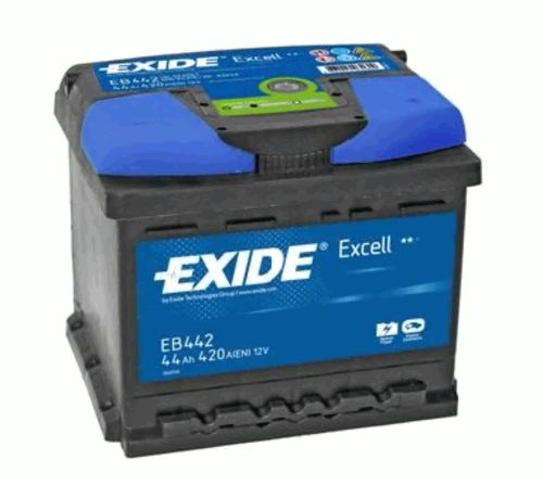Изображение Стартерная аккумуляторная батарея EXIDE EB442 Стартерная аккумуляторная батарея EXIDE EB442