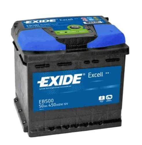Стартерная аккумуляторная батарея EXIDE EB500