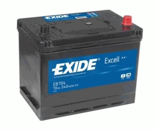 Изображение Стартерная аккумуляторная батарея EXIDE EB704 Стартерная аккумуляторная батарея EXIDE EB704