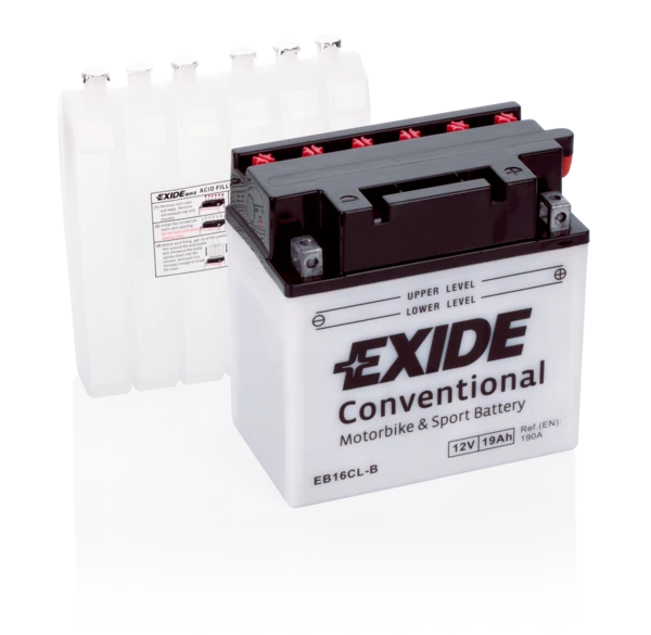 Изображение Стартерная аккумуляторная батарея EXIDE EB16CL-B Стартерная аккумуляторная батарея EXIDE EB16CL-B