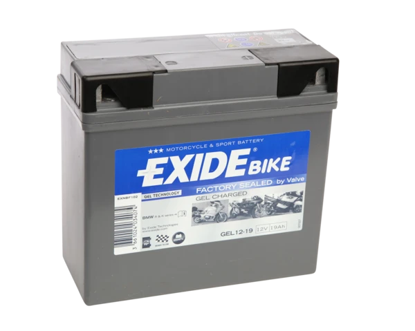 Изображение Стартерная аккумуляторная батарея EXIDE GEL12-19 Стартерная аккумуляторная батарея EXIDE GEL12-19