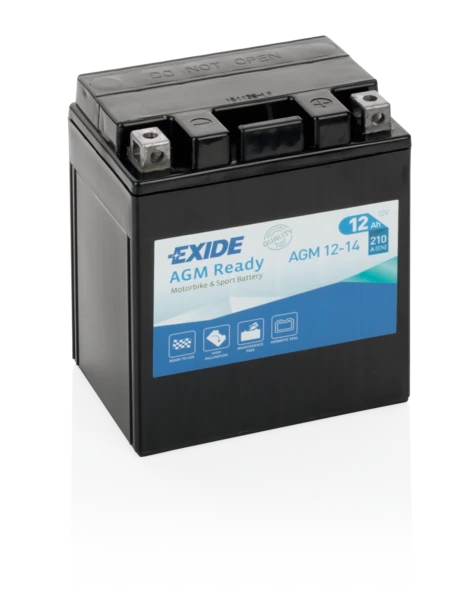 Изображение Стартерная аккумуляторная батарея EXIDE AGM12-14 Стартерная аккумуляторная батарея EXIDE AGM12-14