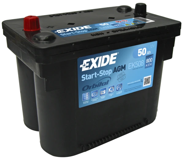 Стартерная аккумуляторная батарея EXIDE EK508
