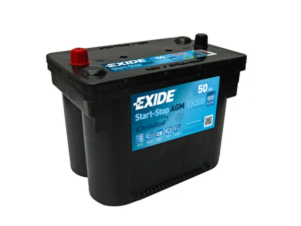 Изображение Стартерная аккумуляторная батарея EXIDE EK508 Стартерная аккумуляторная батарея EXIDE EK508