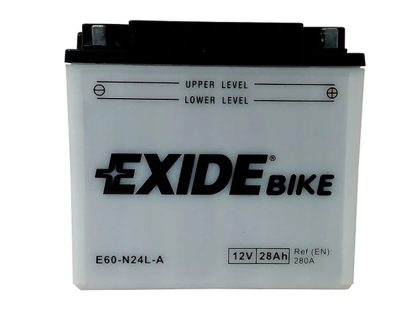 Изображение Стартерная аккумуляторная батарея EXIDE E60-N24L-A Стартерная аккумуляторная батарея EXIDE E60-N24L-A
