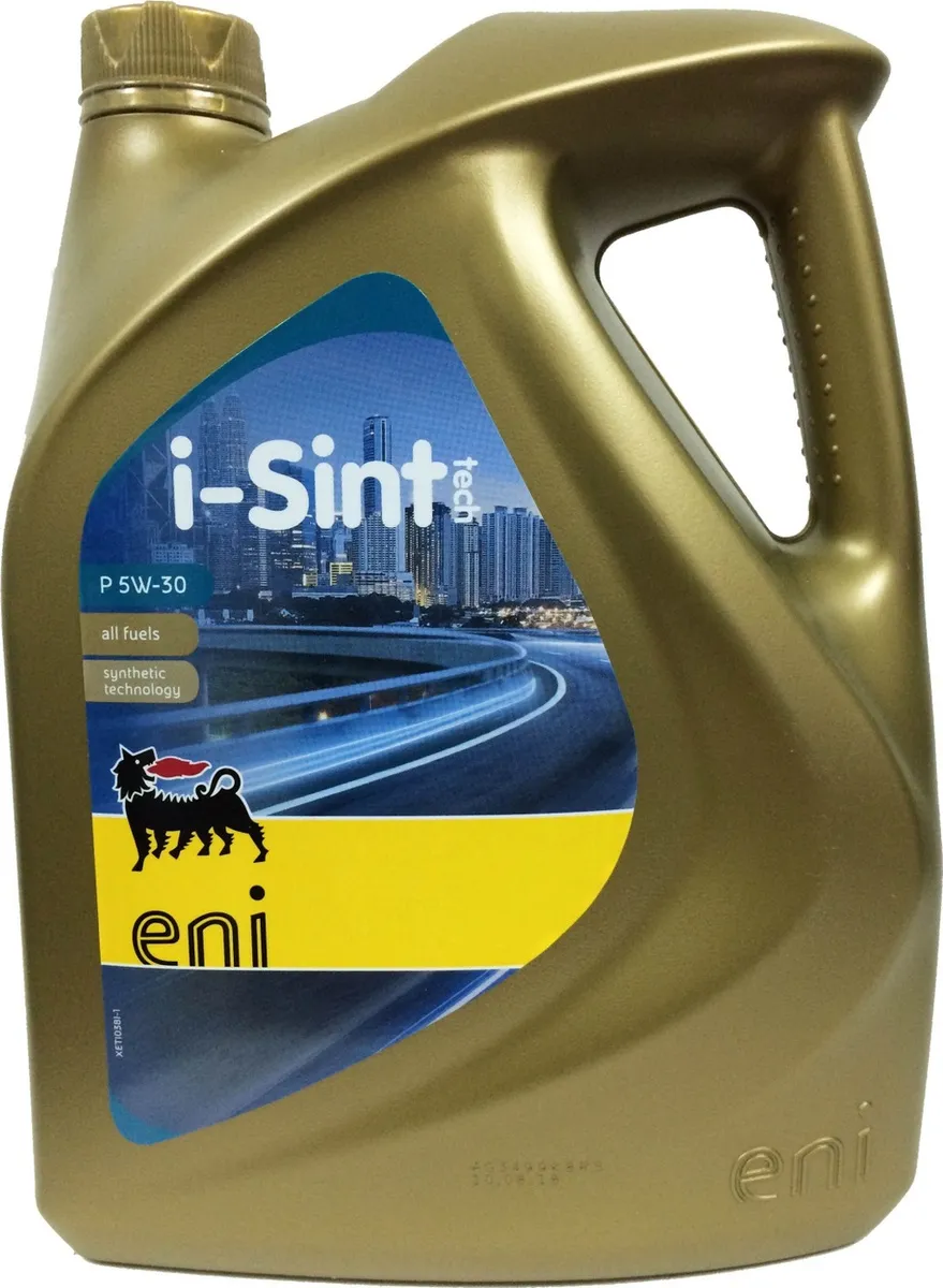 Масло моторное ENI 5W-30 5л ENI 5W30 I-SINT TECH P/5