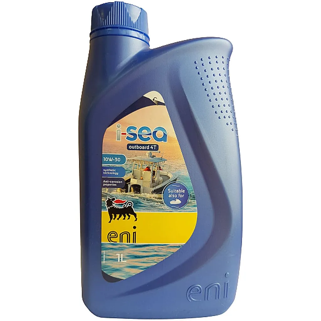 Масло моторное ENI 10W-40 1л ENI I-SEA OUTBOARD 4T 10W40/1