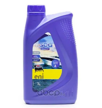 Масло моторное ENI 10W-40 1л ENI I-SEA INBOARD 4T 10W40/1