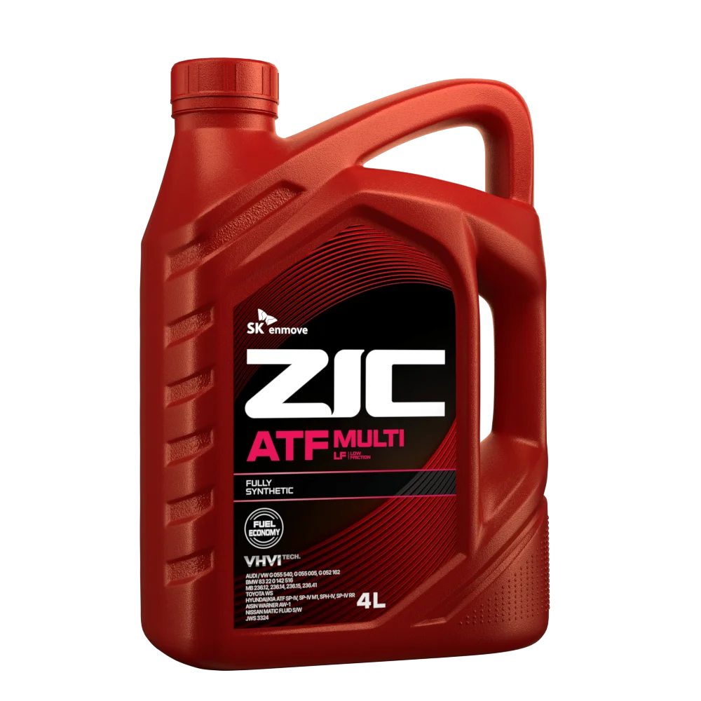 Трансмиссионное масло ZIC ATF MULTI LF 4л 162665