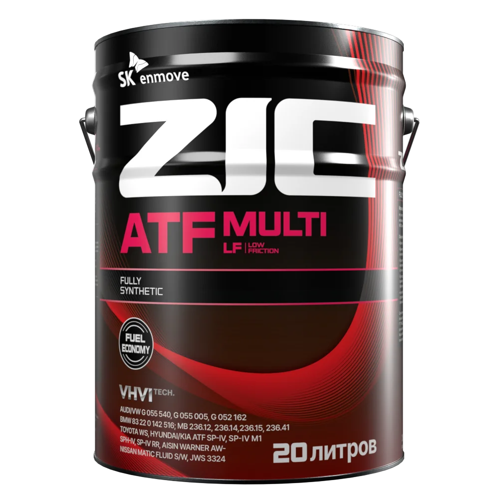 Трансмиссионное масло ZIC ATF MULTI LF 20л 192665