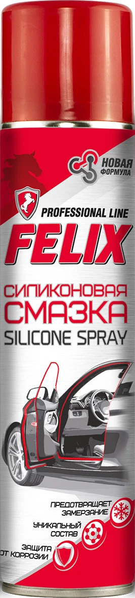Изображение Смазка силиконовая FELIX для резиновых уплотнителей 411040016 Смазка силиконовая FELIX для резиновых уплотнителей 411040016
