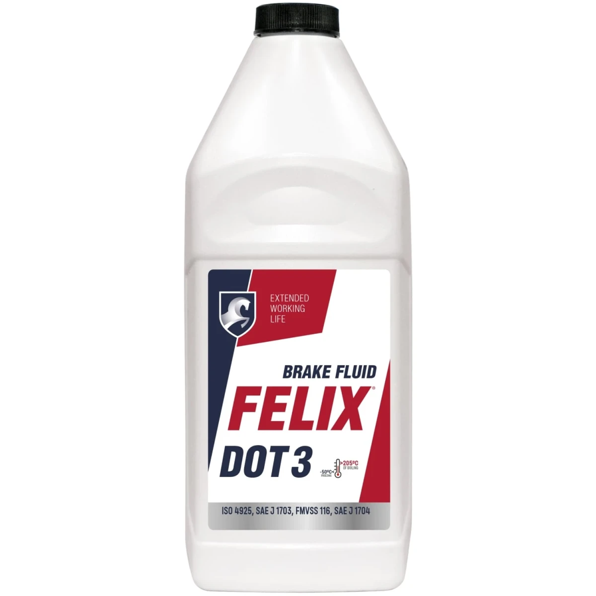 Изображение Жидкость тормозная FELIX DOT3 1л 430130008 Жидкость тормозная FELIX DOT3 1л 430130008