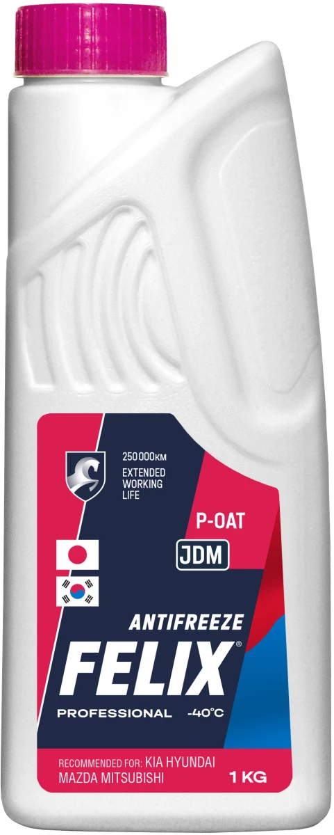 Антифриз JDM Pink -40 1кг FELIX 430206401