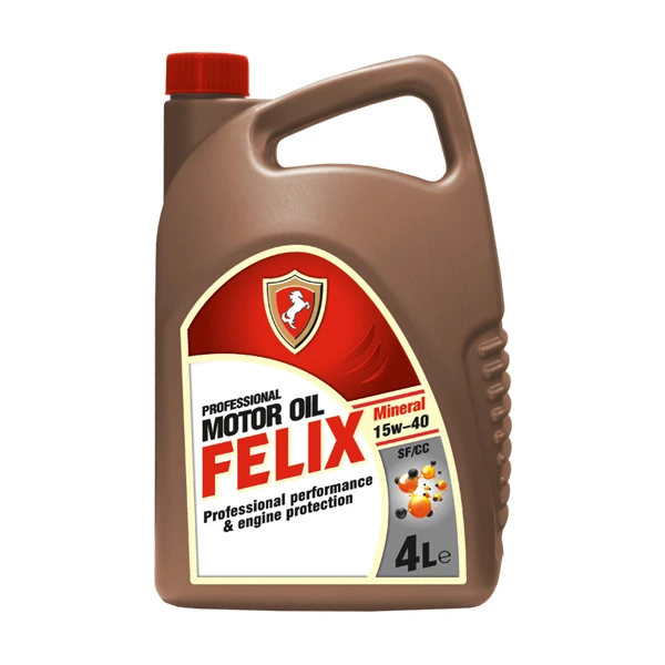 Изображение Масло моторное FELIX 15W-40 4л 430800006 Масло моторное FELIX 15W-40 4л 430800006