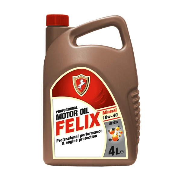 Изображение Масло моторное FELIX 10W-40 4л 430800004 Масло моторное FELIX 10W-40 4л 430800004