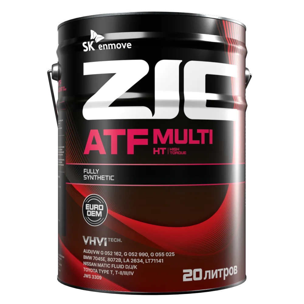 Изображение Трансмиссионное масло ZIC ATF MULTI HT 20л 192664 Трансмиссионное масло ZIC ATF MULTI HT 20л 192664
