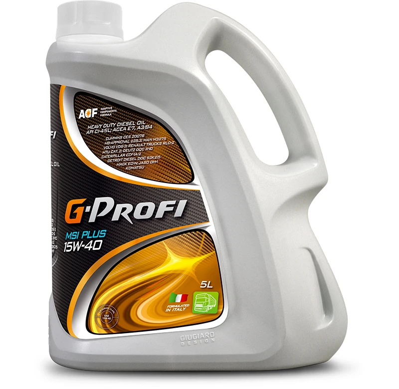 Изображение Масло моторное GENERGY G-PROFI MSI PLUS 15W-40 5л 253133699 Масло моторное GENERGY G-PROFI MSI PLUS 15W-40 5л 253133699