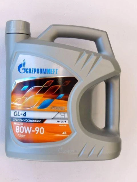 Изображение Трансмиссионное масло GAZPROMNEFT GL-4 80W-90 4л 2389901368 Трансмиссионное масло GAZPROMNEFT GL-4 80W-90 4л 2389901368