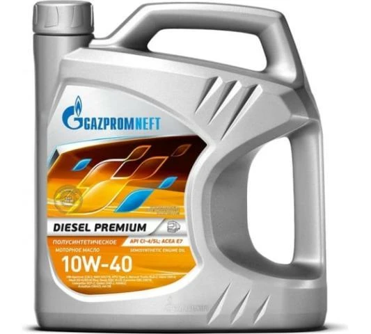 Изображение Масло моторное GAZPROMNEFT DIESEL PREMIUM 10W-40 5л 253142105 Масло моторное GAZPROMNEFT DIESEL PREMIUM 10W-40 5л 253142105