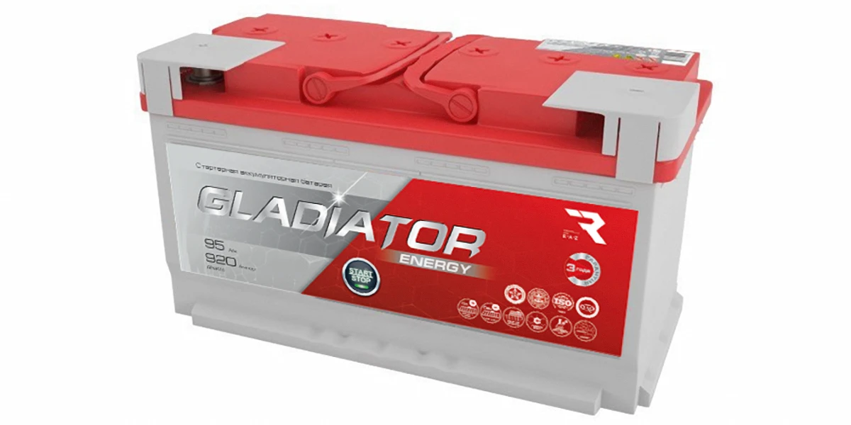 Изображение Аккумулятор 95 ач 920 а GLADIATOR GEN9510 Аккумулятор 95 ач 920 а GLADIATOR GEN9510
