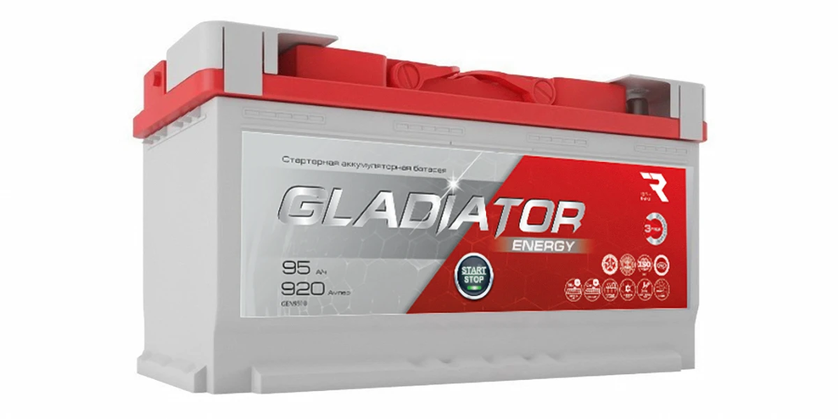 Аккумулятор 95 ач 920 а GLADIATOR GEN9500