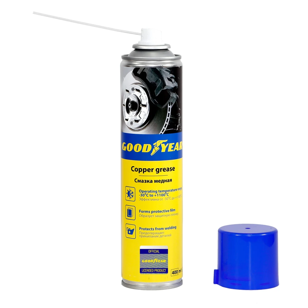 Изображение Смазка медная GOODYEAR для резиновых уплотнителей GY000719 Смазка медная GOODYEAR для резиновых уплотнителей GY000719