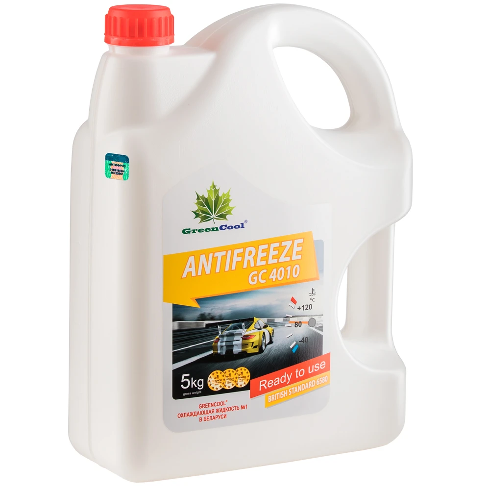 Изображение Антифриз желтый GС4010 5 кг GreenCool 752170 Антифриз желтый GС4010 5 кг GreenCool 752170