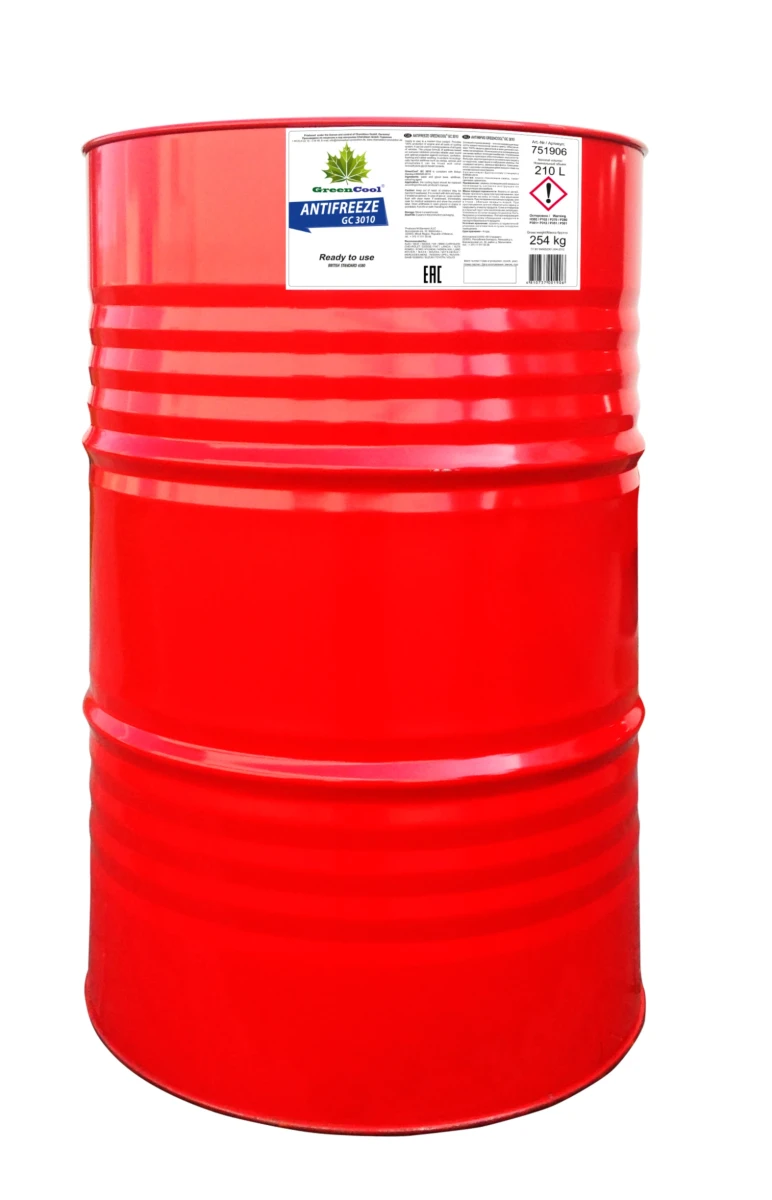 Антифриз 210л, GC 3010 готовый синий, G11, BS 6580 GreenCool 751906