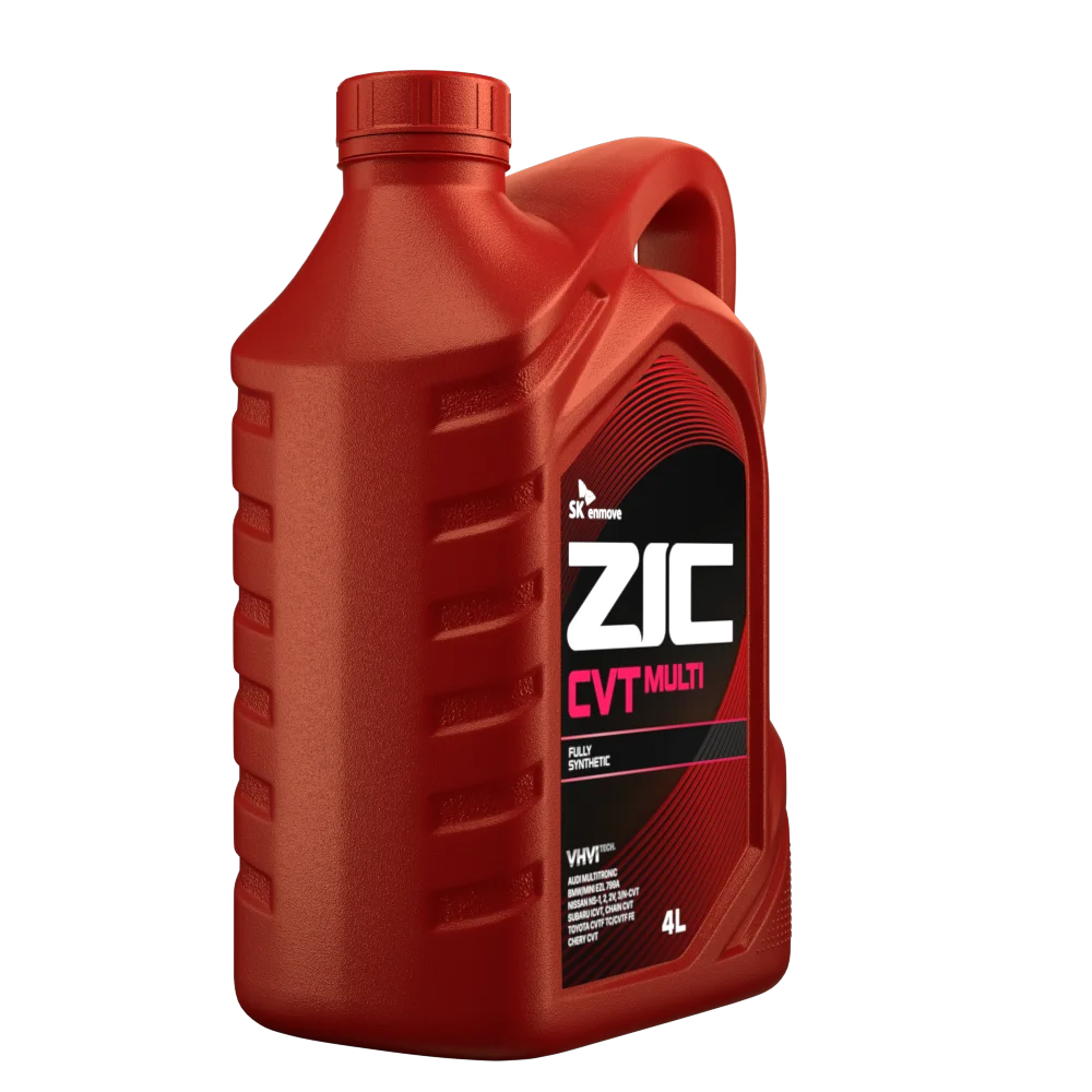 Изображение Трансмиссионное масло ZIC CVT MULTI 4л 162631 Трансмиссионное масло ZIC CVT MULTI 4л 162631