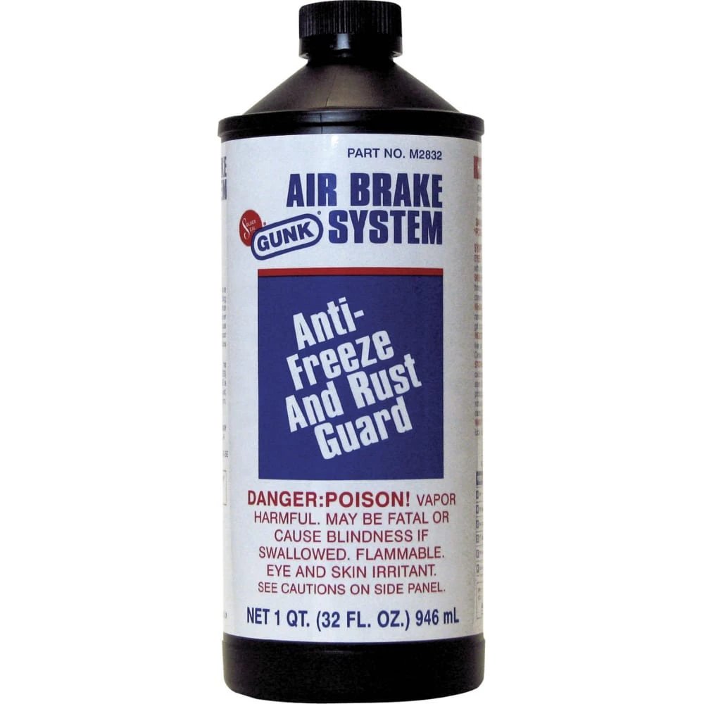 Антифриз и антикор для пневмосистемы тормозов и компрессоров 946 мл. GUNK M2832