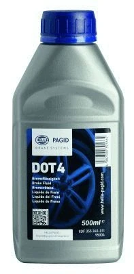 Жидкость тормозная BEHR/HELLA/PAGID DOT 4 0.5л 8df 355 360-011