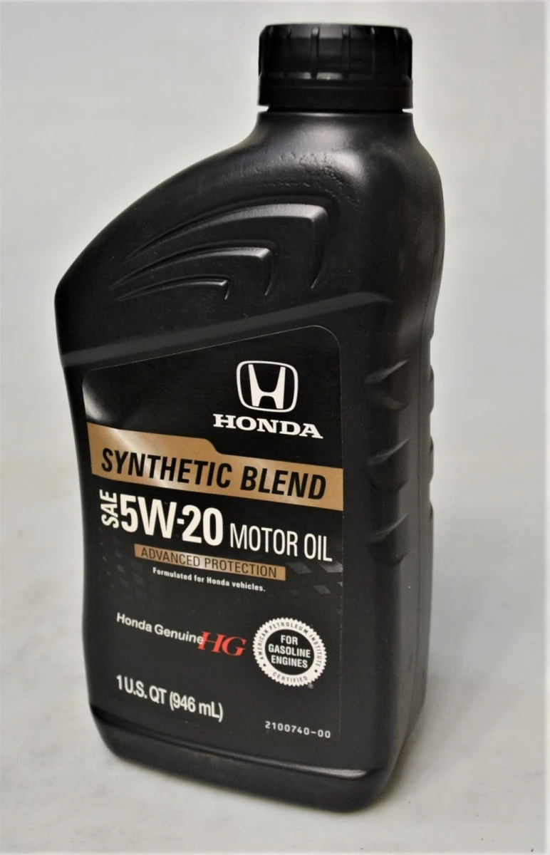 Изображение Масло моторное HONDA SYNTHETIC BLEND 5W-20 1л 087989132 Масло моторное HONDA SYNTHETIC BLEND 5W-20 1л 087989132
