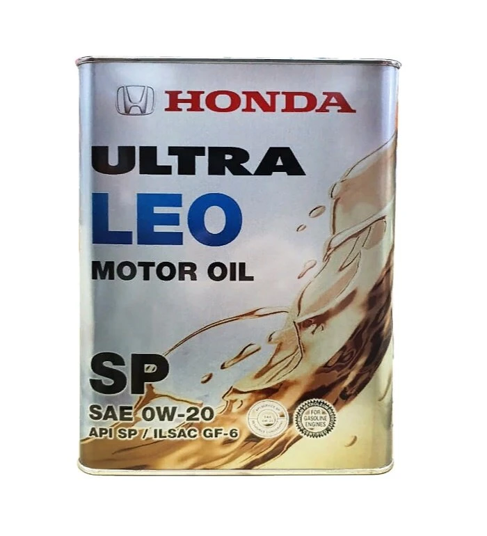 Масло моторное HONDA ULTRA LEO 0W-20 4л 0822799974