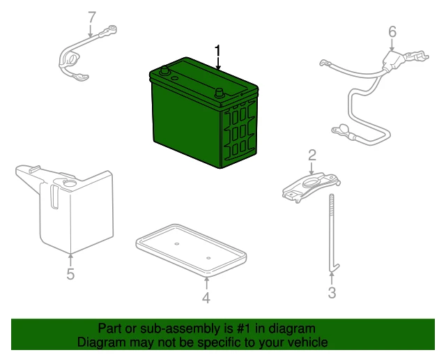 Изображение Аккумулятор 31500sr1100m HONDA 31500SR1100M Аккумулятор 31500sr1100m HONDA 31500SR1100M