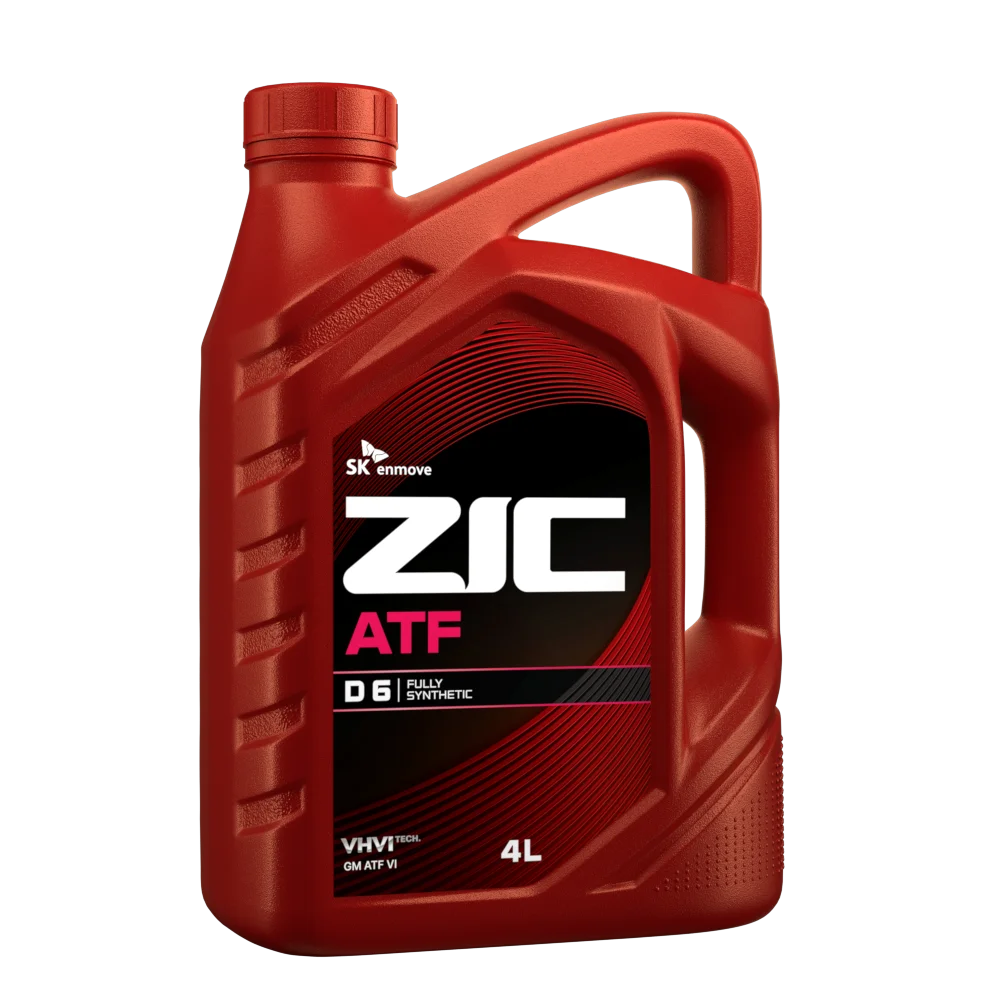 Трансмиссионное масло ZIC ATF DEXRON 6 4л 162630
