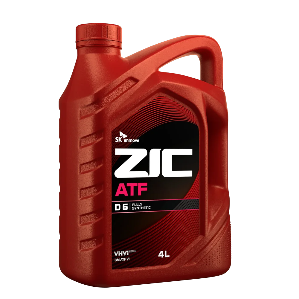Изображение Трансмиссионное масло ZIC ATF DEXRON 6 4л 162630 Трансмиссионное масло ZIC ATF DEXRON 6 4л 162630