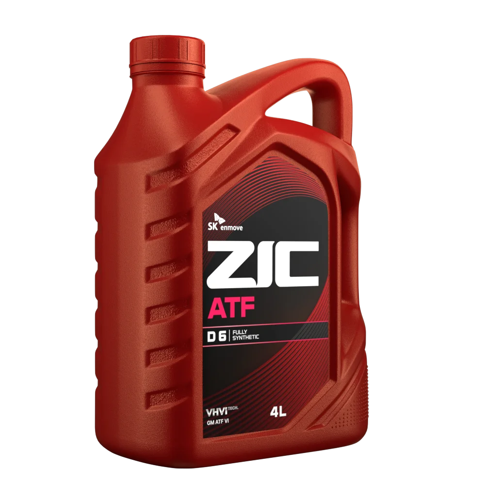 Изображение Трансмиссионное масло ZIC ATF DEXRON 6 4л 162630 Трансмиссионное масло ZIC ATF DEXRON 6 4л 162630